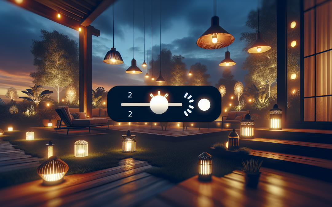 The Benefits of Dimmable Outdoor Lighting